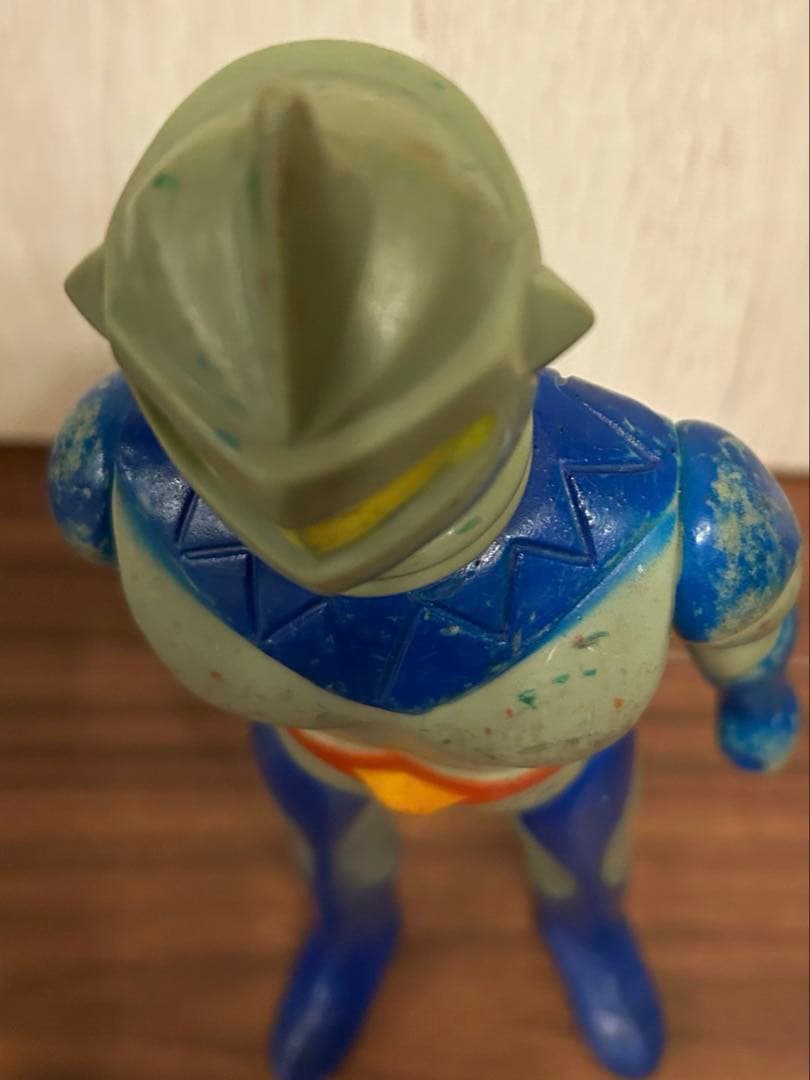 ミラーマン　パイロット版　ソフビ　ブルマァク　当時物　昭和レトロ