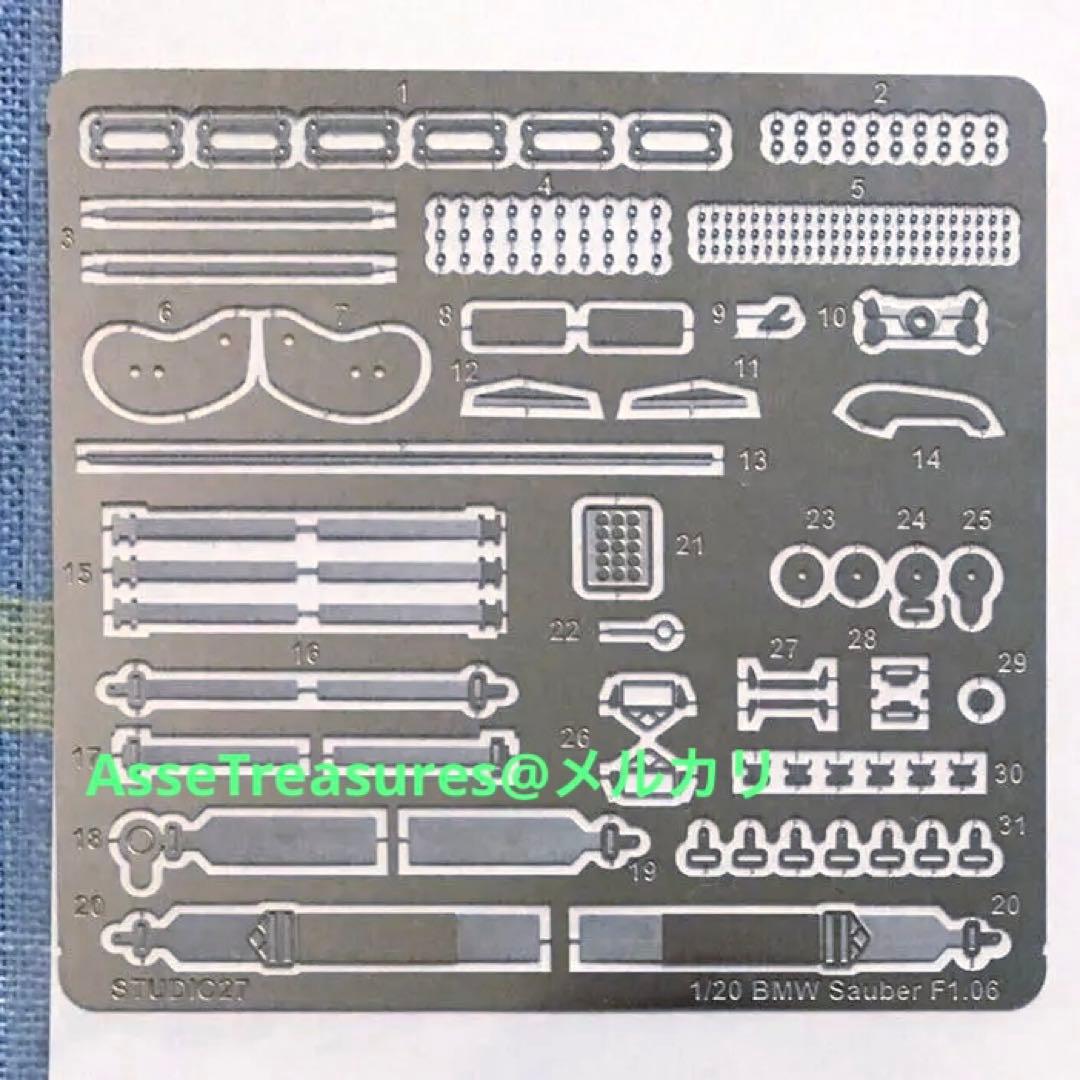 スタジオ27 1/20 BMW ザウバー F1 .06 ジャック・ヴィルニューヴ