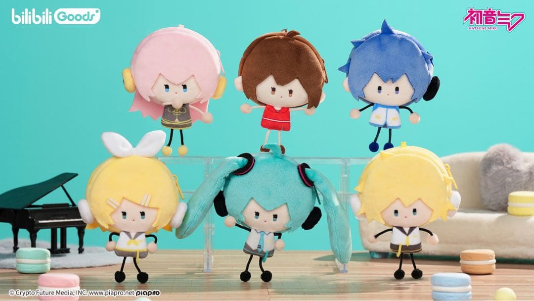 The Stickmanシリーズ ぬいぐるみポーチ　初音ミク