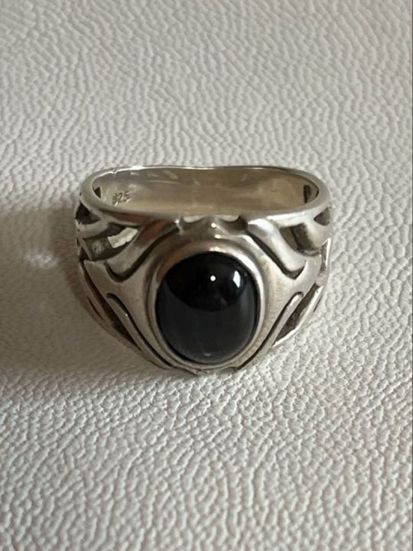 navajo Onyx オニキスsilver 925 シルバー リング