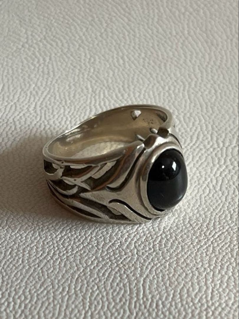 navajo Onyx オニキスsilver 925 シルバー リング