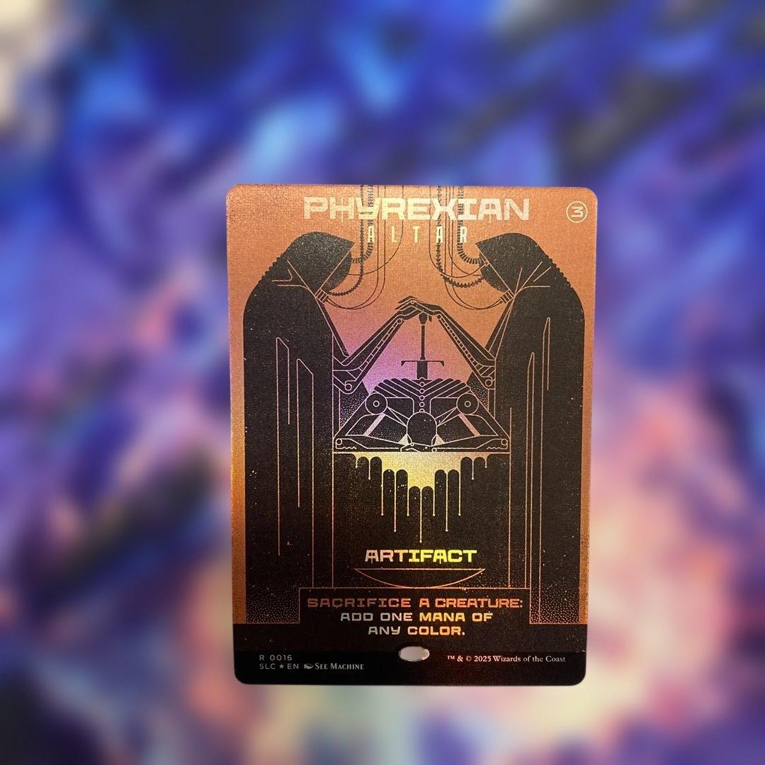 ファイレクシアの供犠台 foil