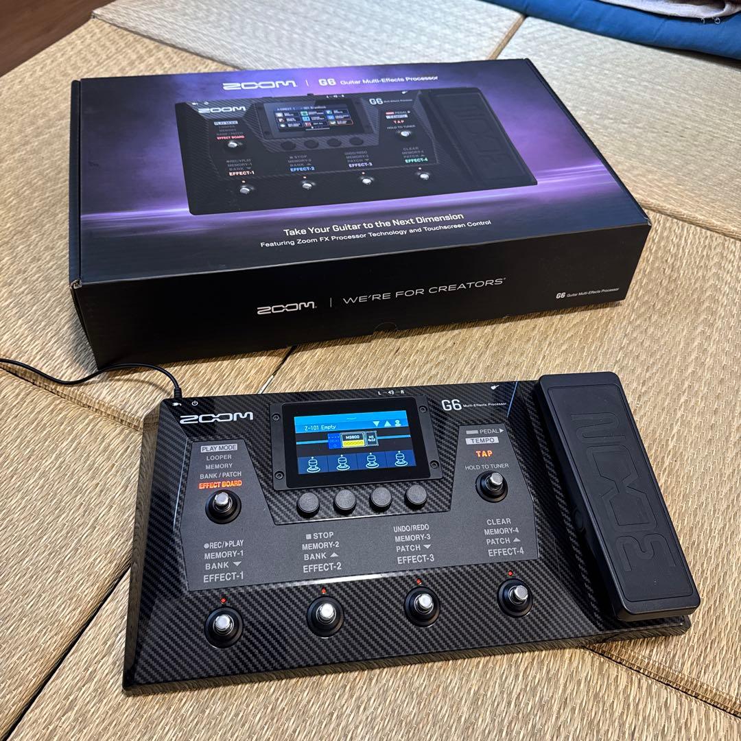ZOOM G6 ギター マルチエフェクター