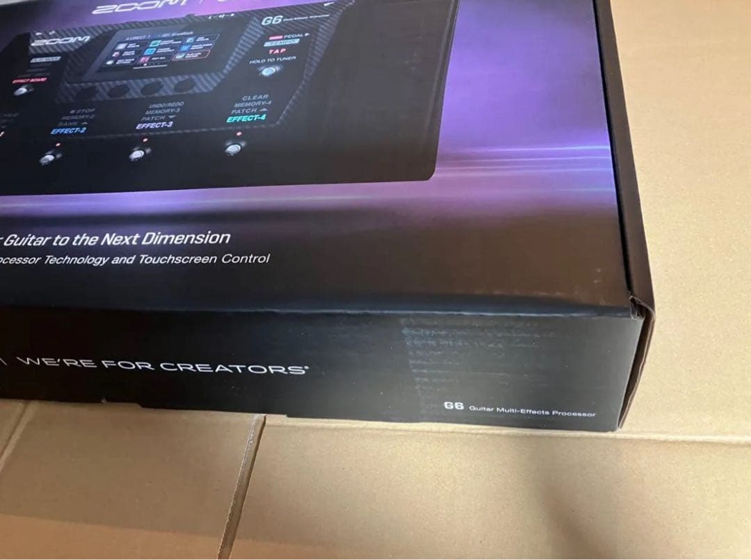 ZOOM G6 ギター マルチエフェクター