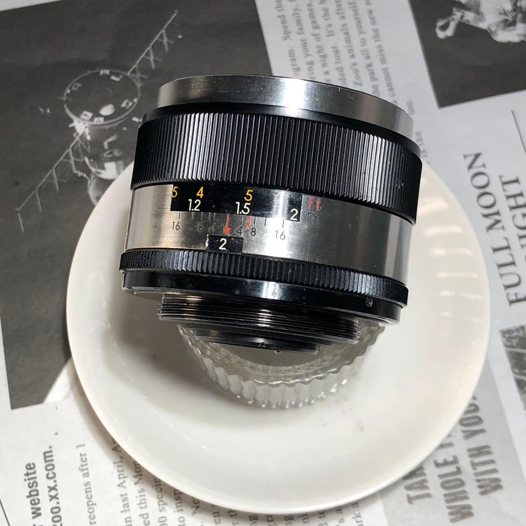 レア？【DXではない】　YASHICA AUTO YASHINON 5cm f2