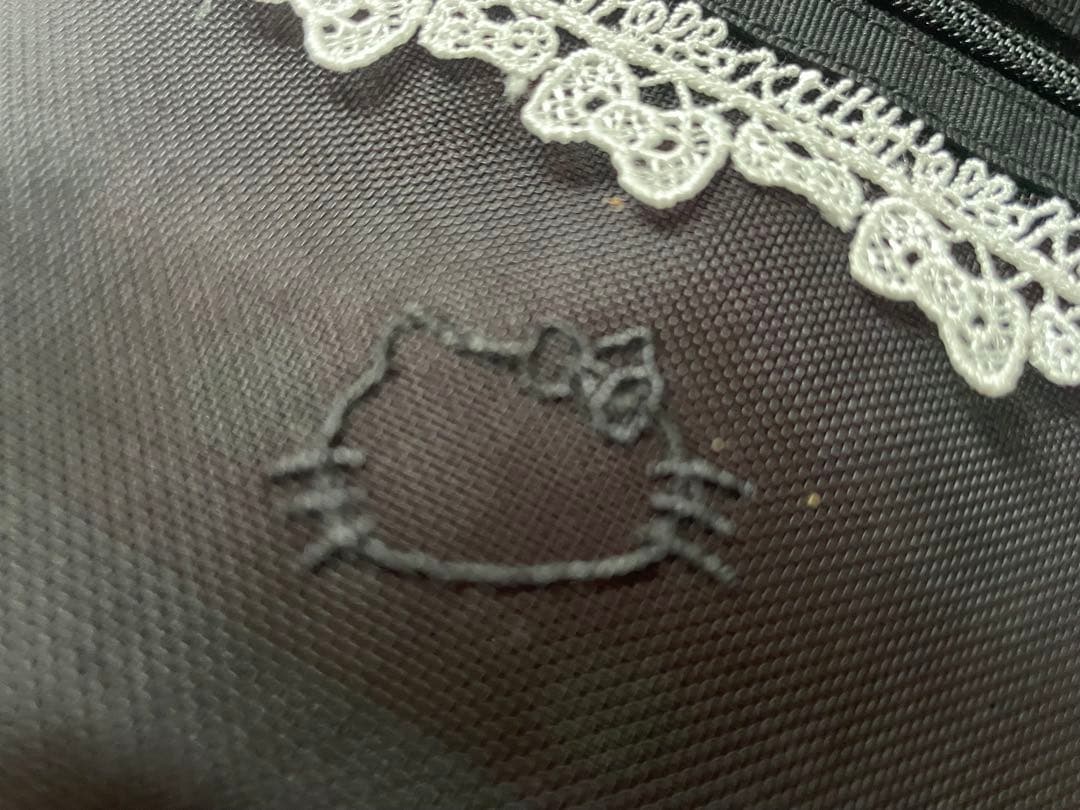 【希少昭和レトロ1980年代】キティちゃんランジェリー入れ　未使用品