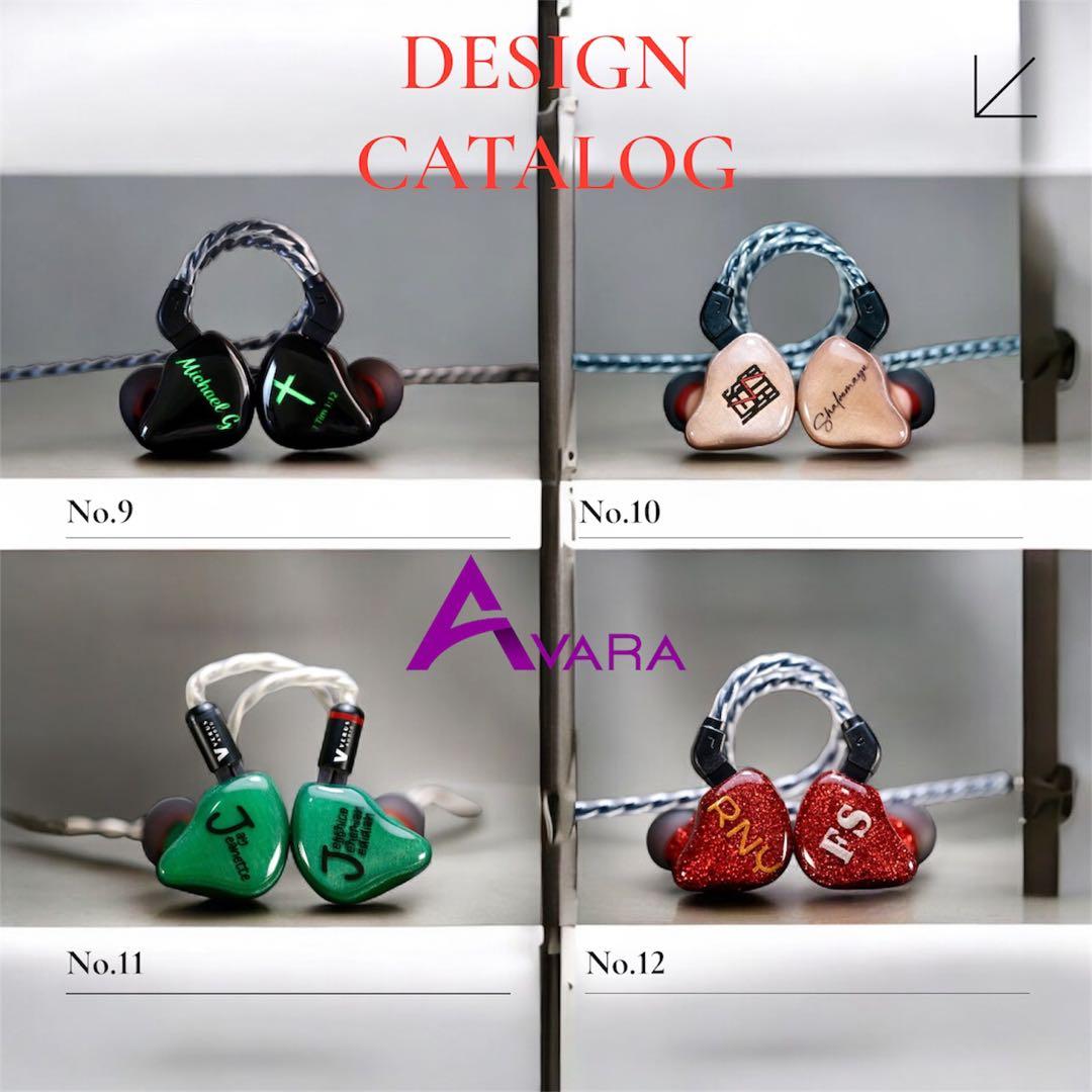 インイヤーモニター、イヤモニ、iem カスタムAVARA NEO <plot3>