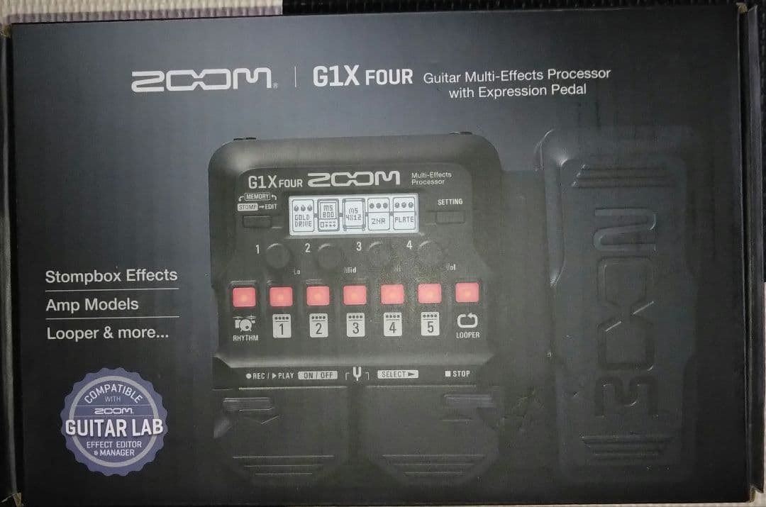 ZOOM G1X FOUR ギターマルチエフェクター