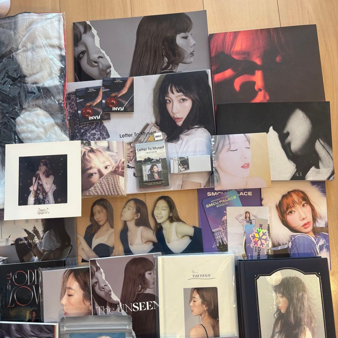 少女時代　テヨン　CD グッズまとめ売り