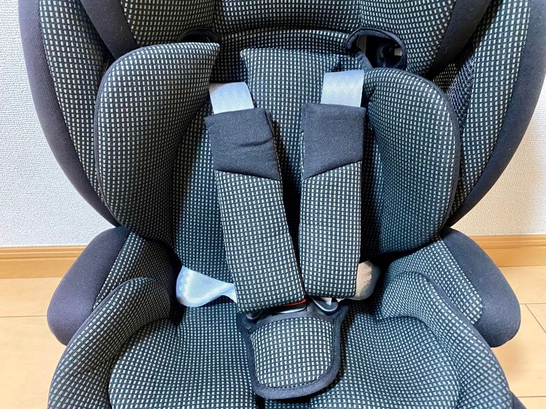 【美品】 Smart Angle ジュニアシート SAイージスジュニア グレー