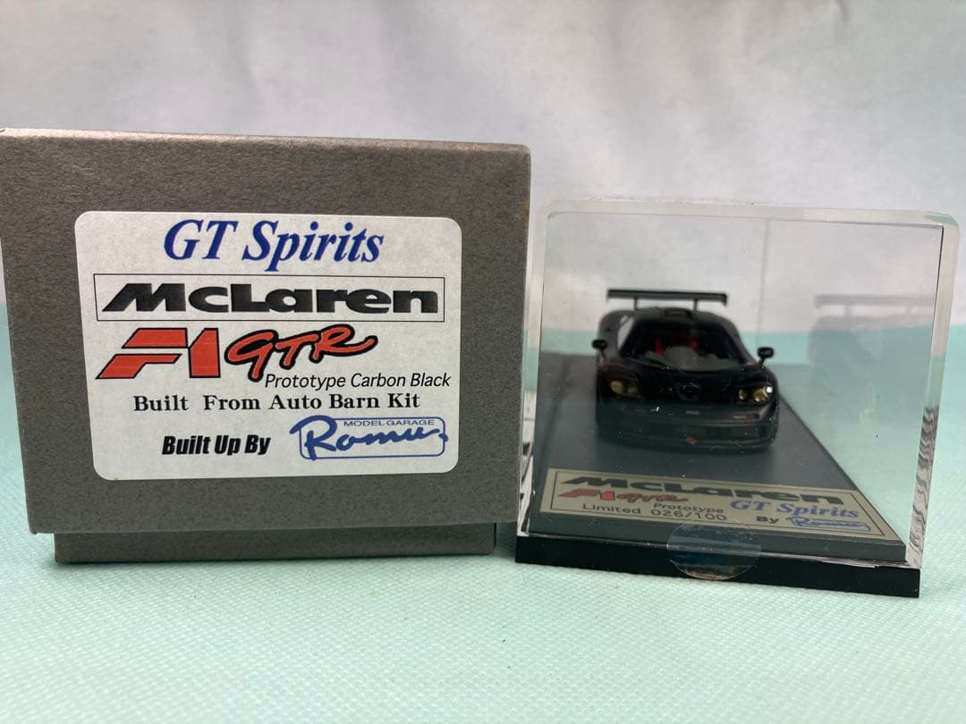 ロム　特別製作　マクラーレン　Ｆ１　ＧＴＲ　プロトタイプ　カーボンブラック