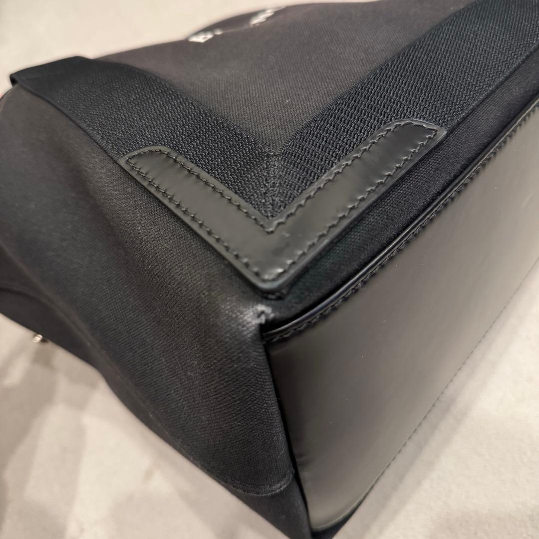 BALENCIAGA ネイビーカバス バッグS