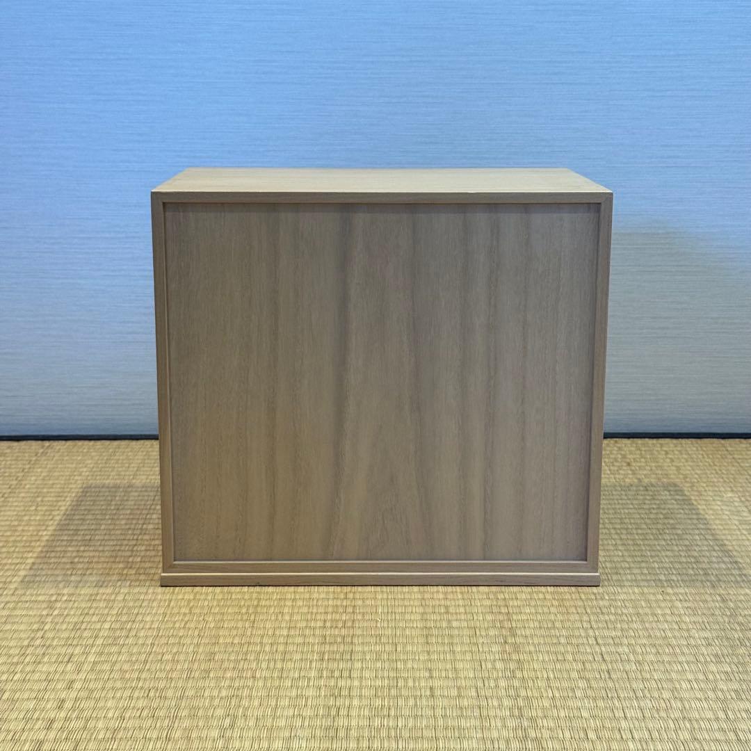 指物師 萩井一丘 作 桐器局 共箱 美品 未使用 茶道具