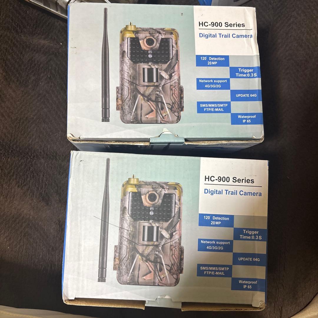 HC-900A トレイルカメラ2台 4k 940nm赤外線