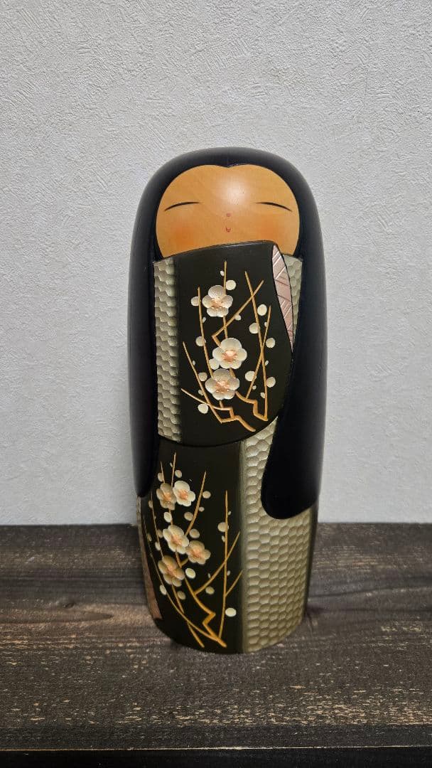 創作こけし　野沢薫 　内閣総理大臣賞受賞作家　 コケシ　32cm　大型