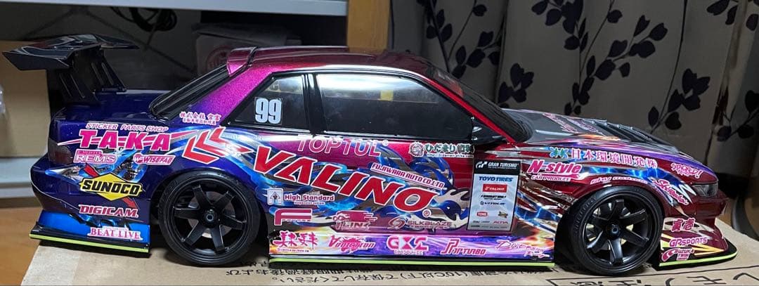 1/10 アディクション　S13 シルビア V8 2024中村直樹　未使用ボディ