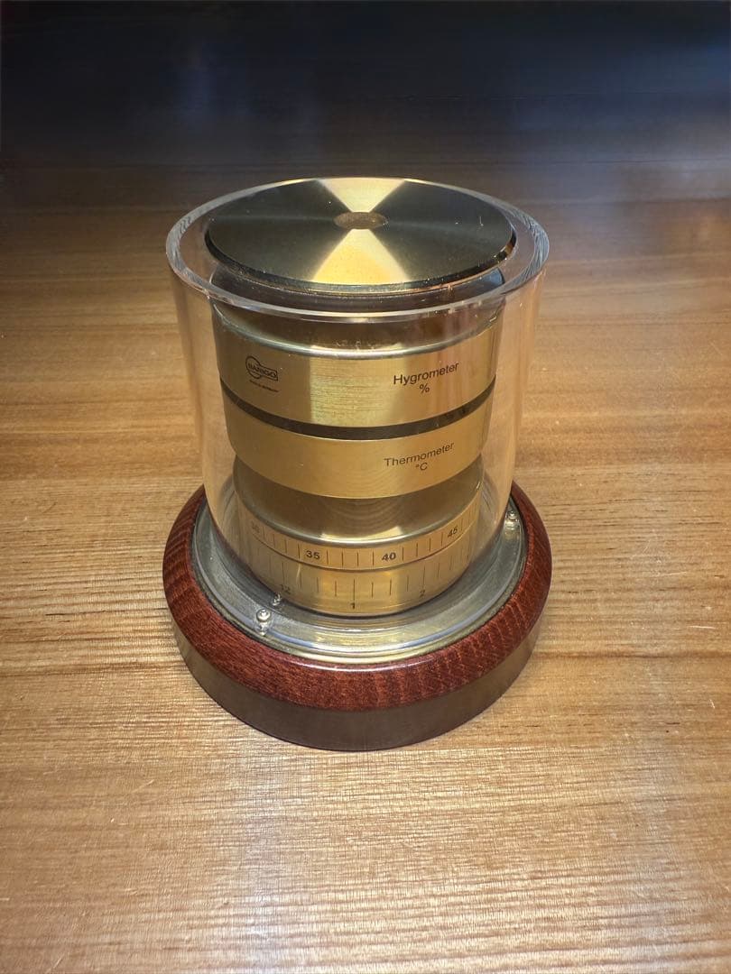 【BARIGO】 バリゴ　温湿度計＋時計　ドイツ製　動作確認済