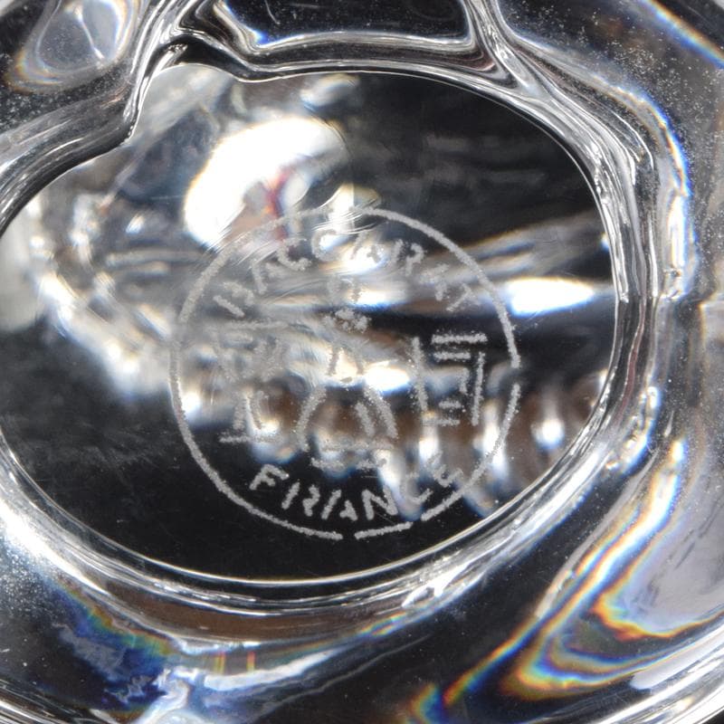 Baccarat　バカラ　クリスタルガラス　鳥　置物　箱付　V　6996