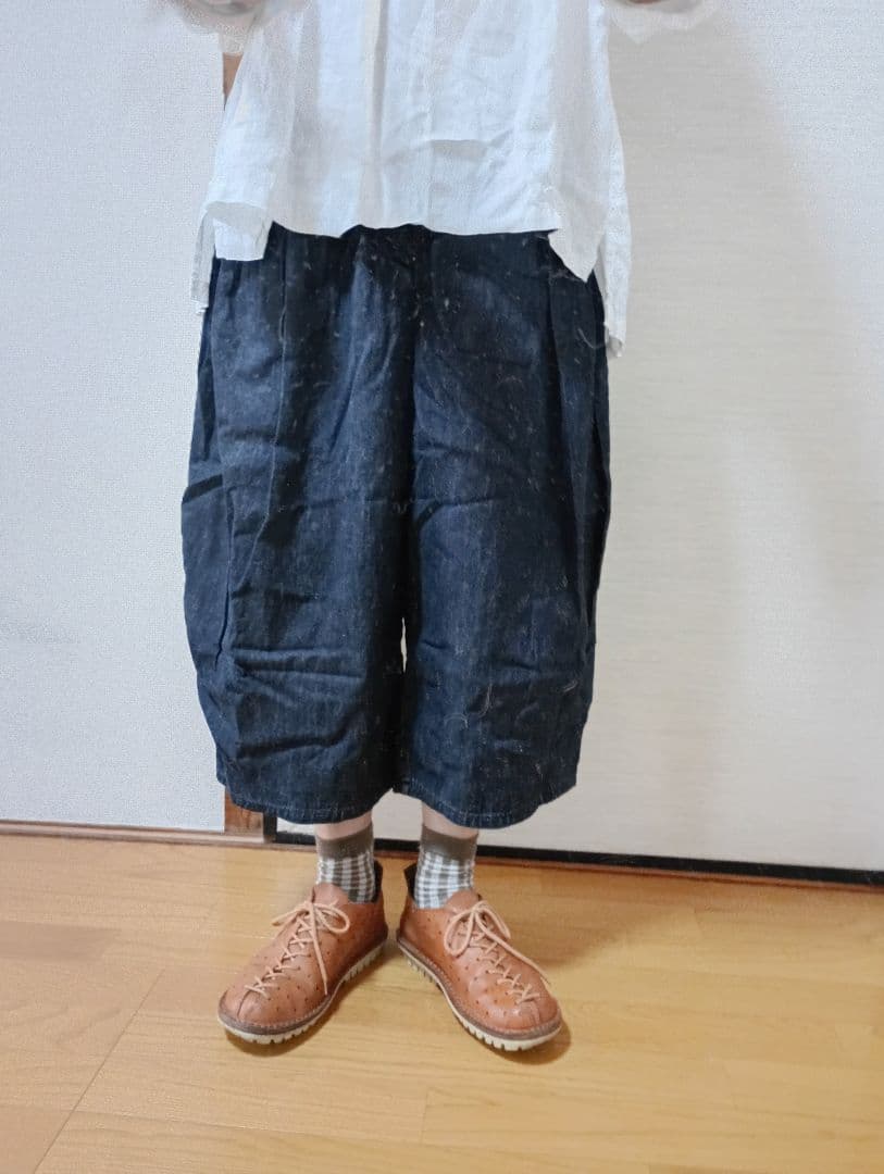 koron★　joie de vivre 綿麻ボールパンツtumugu