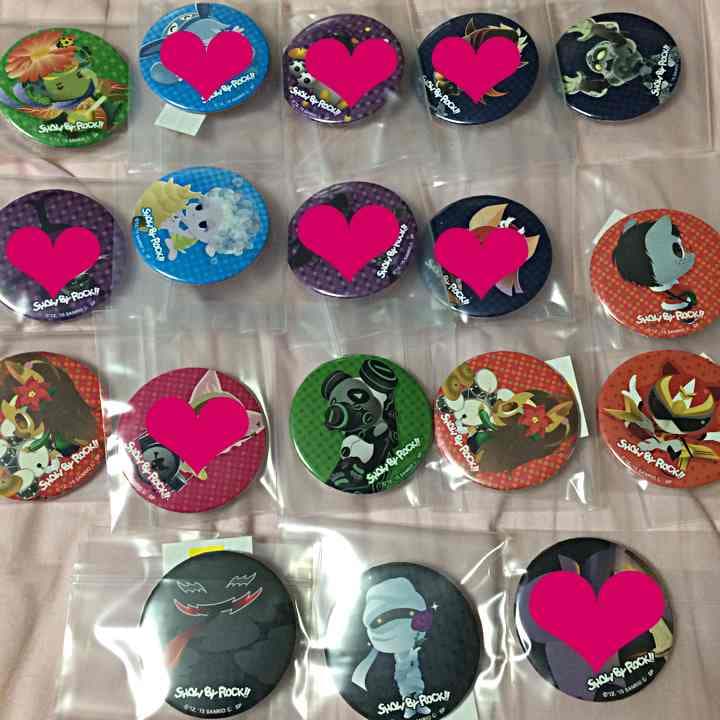 show by rock 缶バッジ