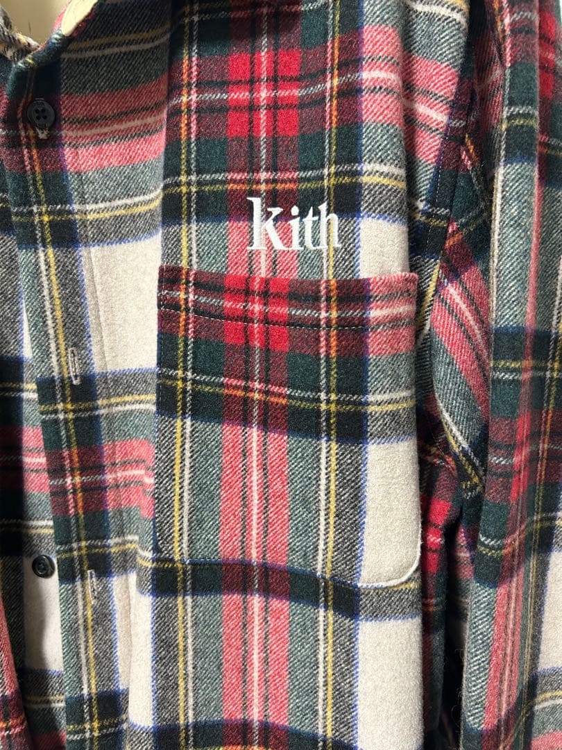 Kith チェック柄 フランネルシャツジャケット