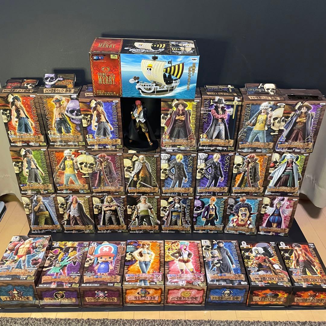 ワンピース グランドラインメン フィギュアセット メリー号付き
