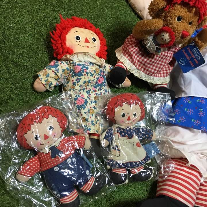 RAGGEDY ANN＆ANDY★ドール★まとめ売り★別売り可
