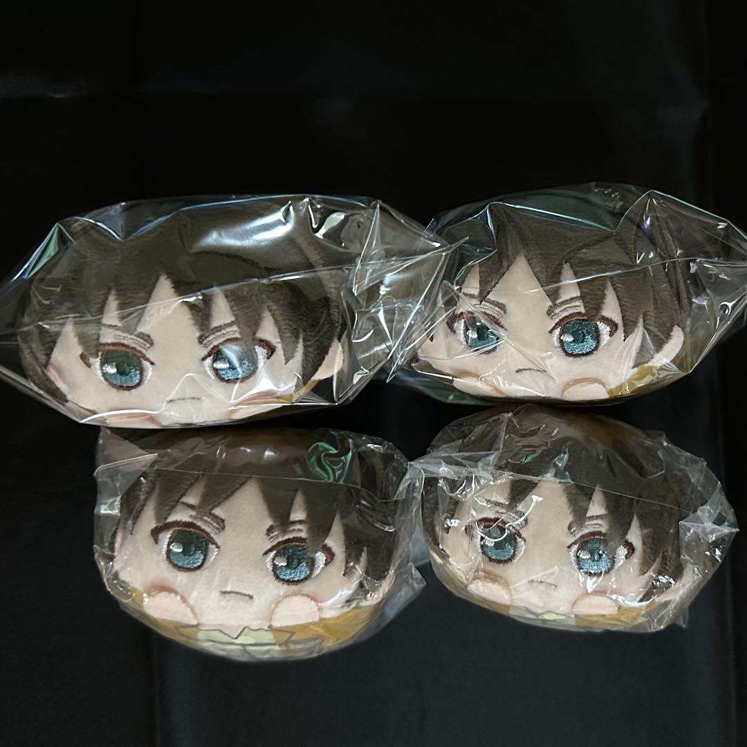 進撃の巨人 エレン もちころりんぬいぐるみマスコット もちころりん 4点セット