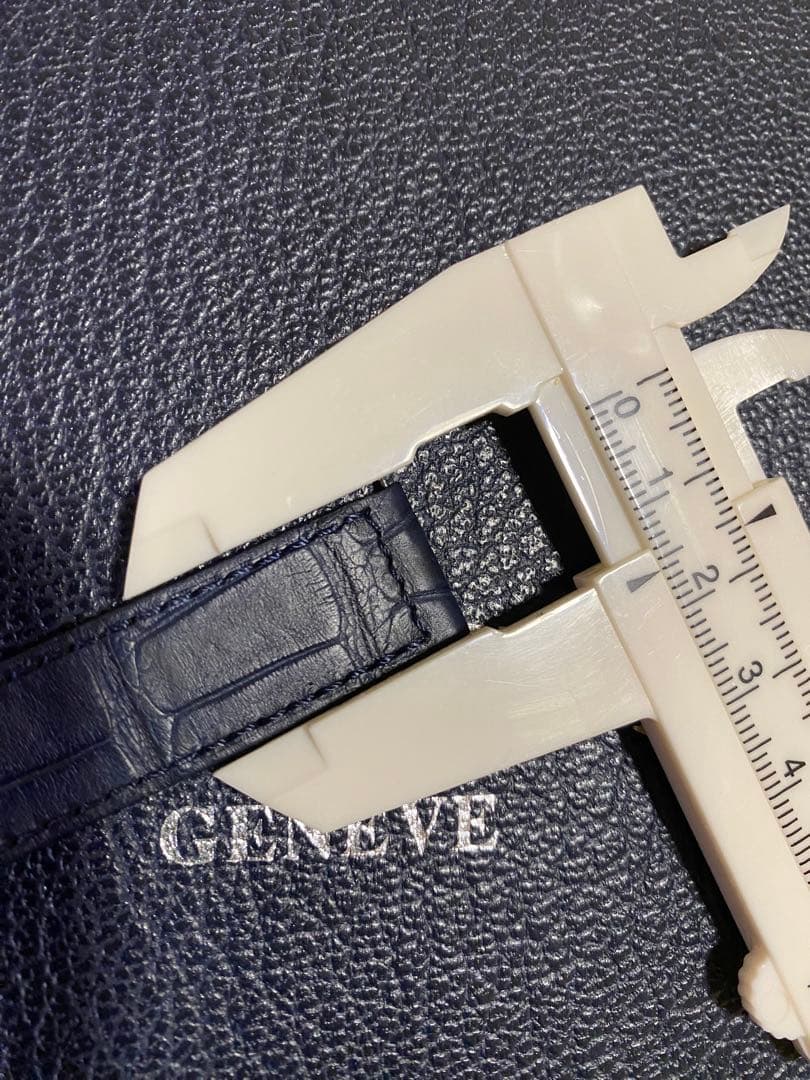 16mm フランクミュラー 純正 ダークブルー ストラップ ベルト