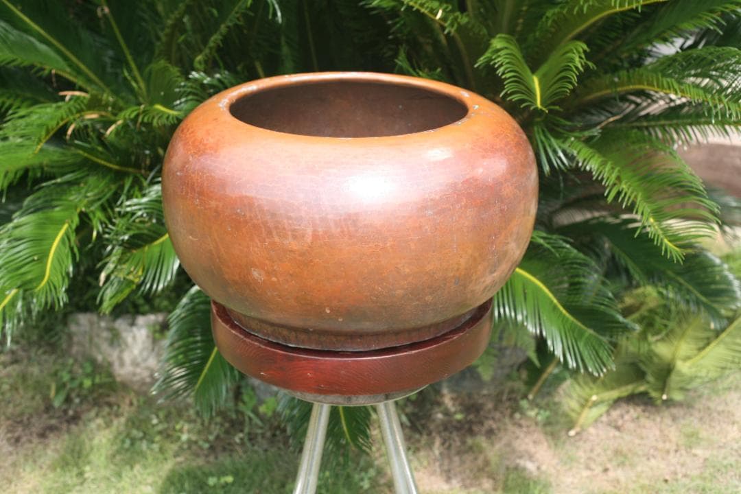 大型銅製火鉢