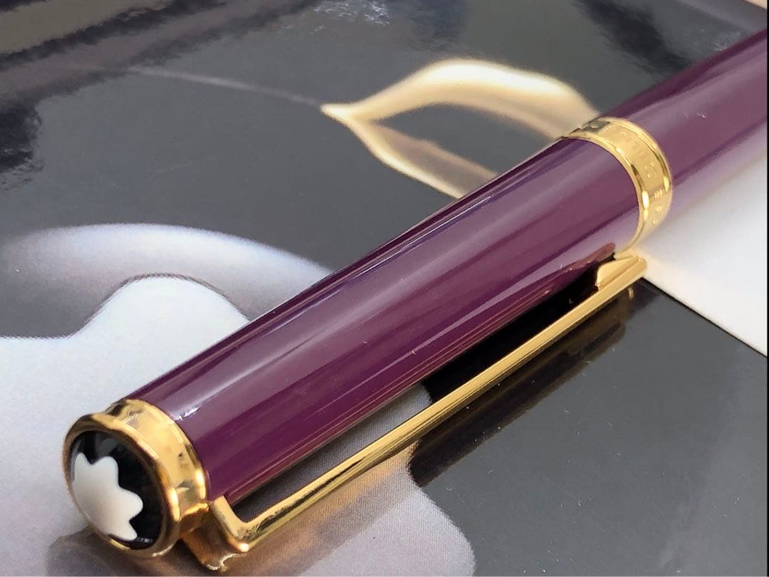 ⭐️幸運金運パワーのレアなパープル⭐️ノブレスオブリュージュNo15280モンブラン