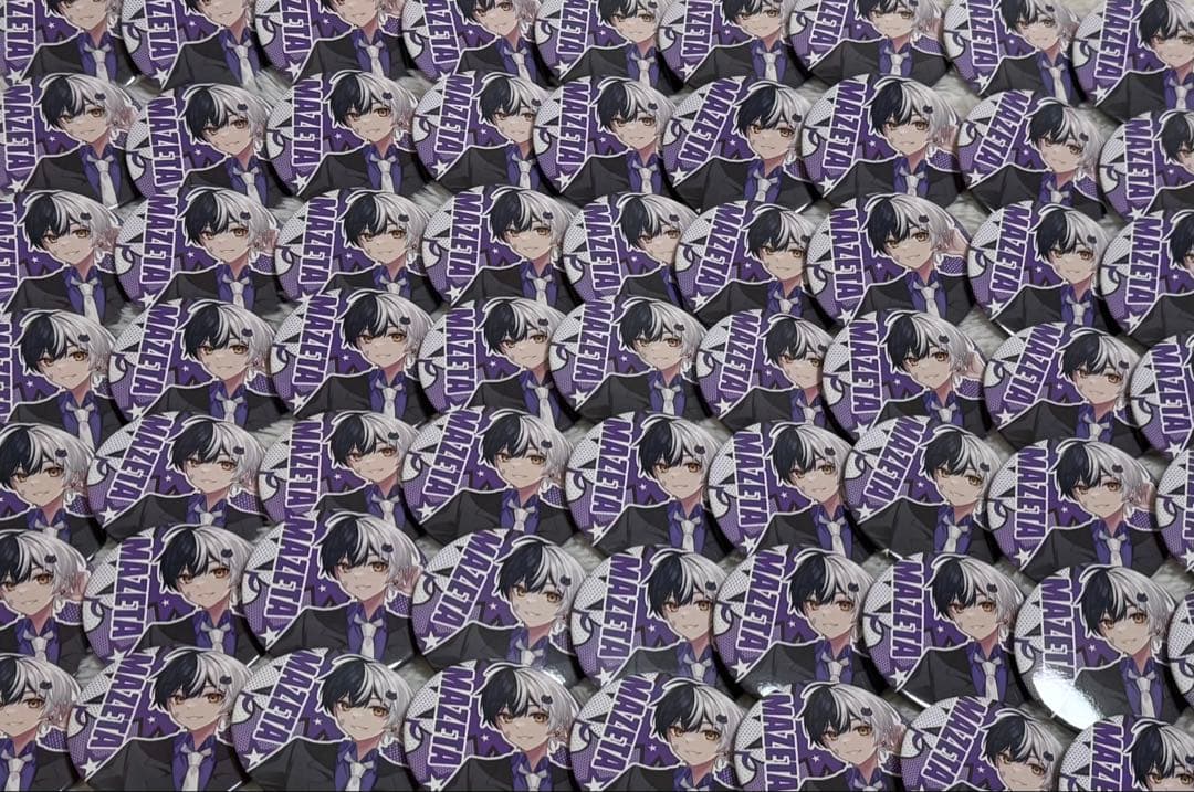 まぜ太 1st 缶バッジ 等身 AMPTAK 43個