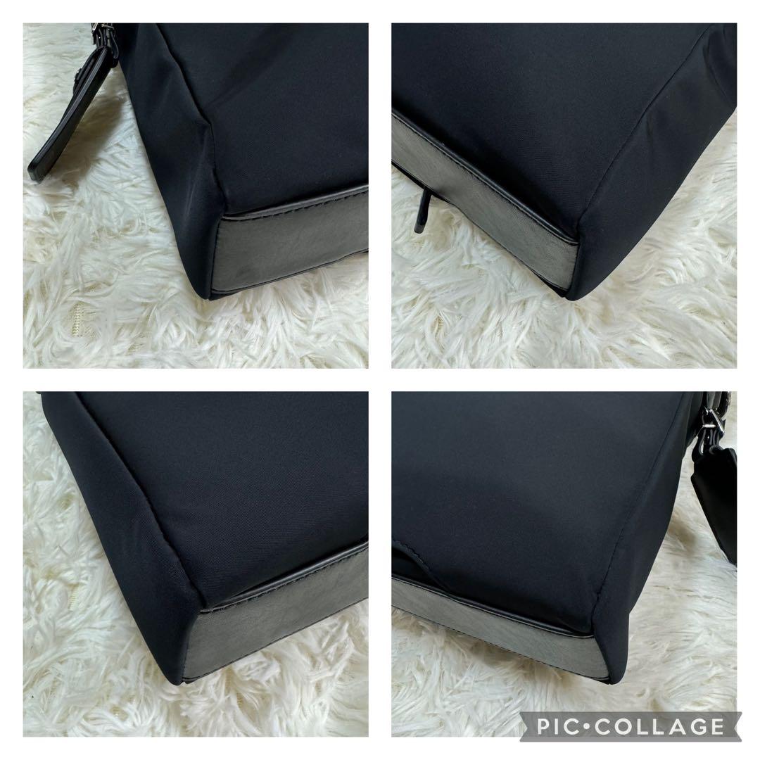 TUMI ビジネスバッグ　ブリーフケース　ショルダー　ナイロン　黒　2way