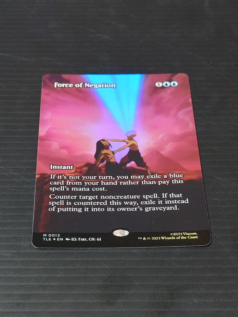 MTG マジックザギャザリング 否定の力 英語版ボーダレスfoil1枚