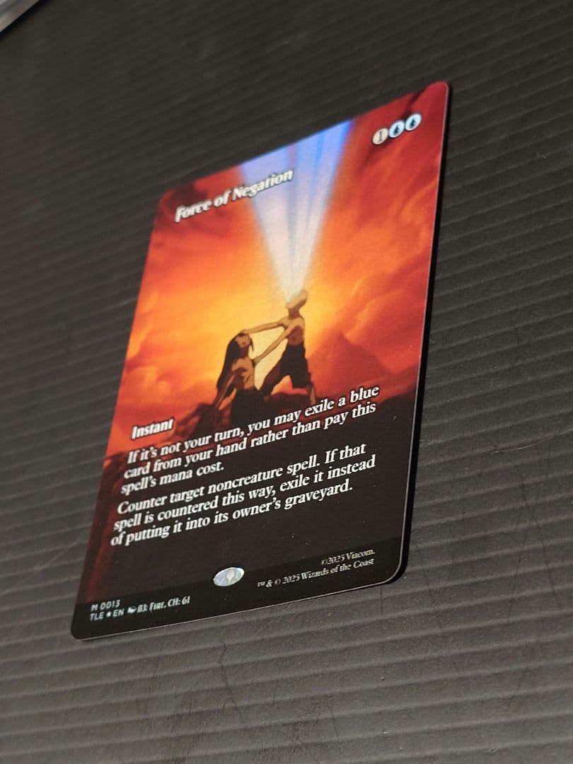 MTG マジックザギャザリング 否定の力 英語版ボーダレスfoil1枚