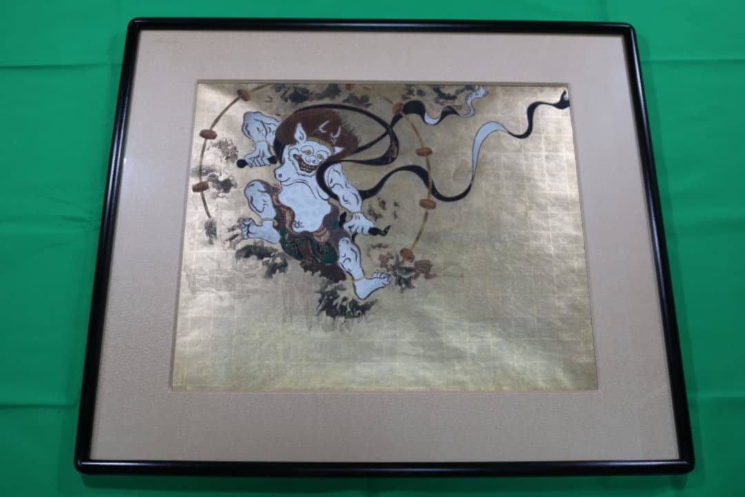 【絵画】俵屋宗達「風神図」「雷神図」2点セット