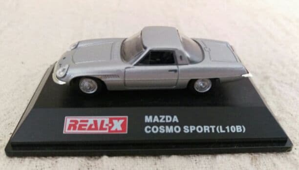 リアルエックス REAL-X マツダ コスモ L10B シルバー ミニカー