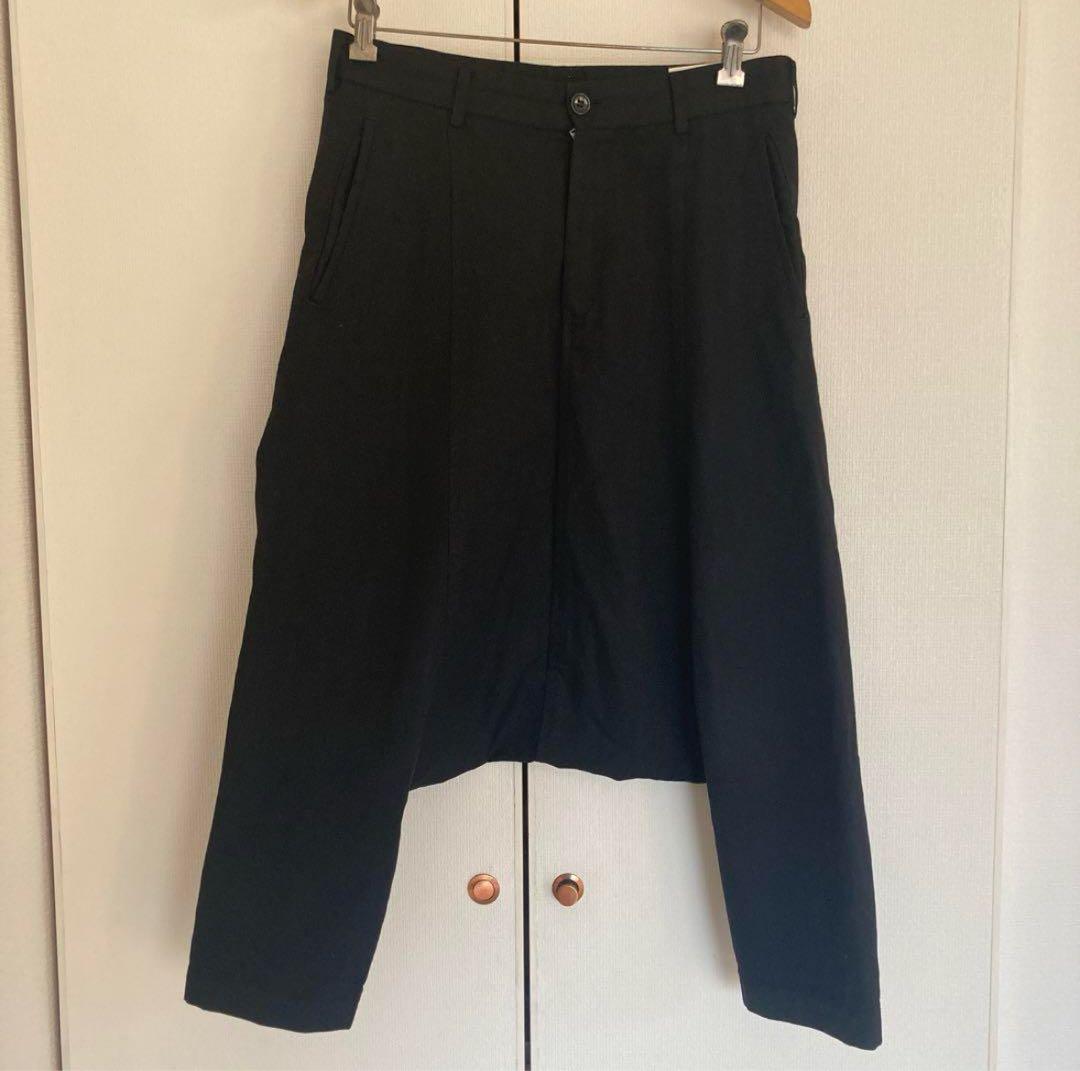 ブラック コムデギャルソン サルエルパンツ