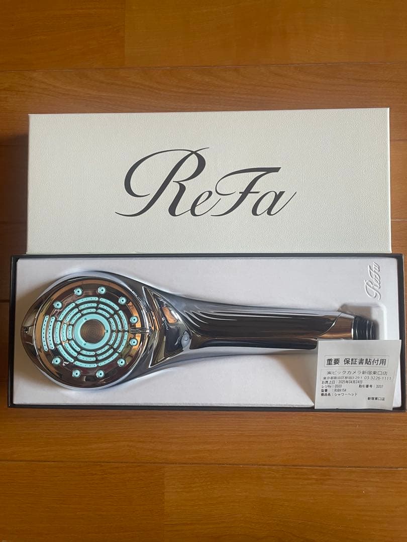 ReFa シャワーヘッド リファファインバブルu シルバー