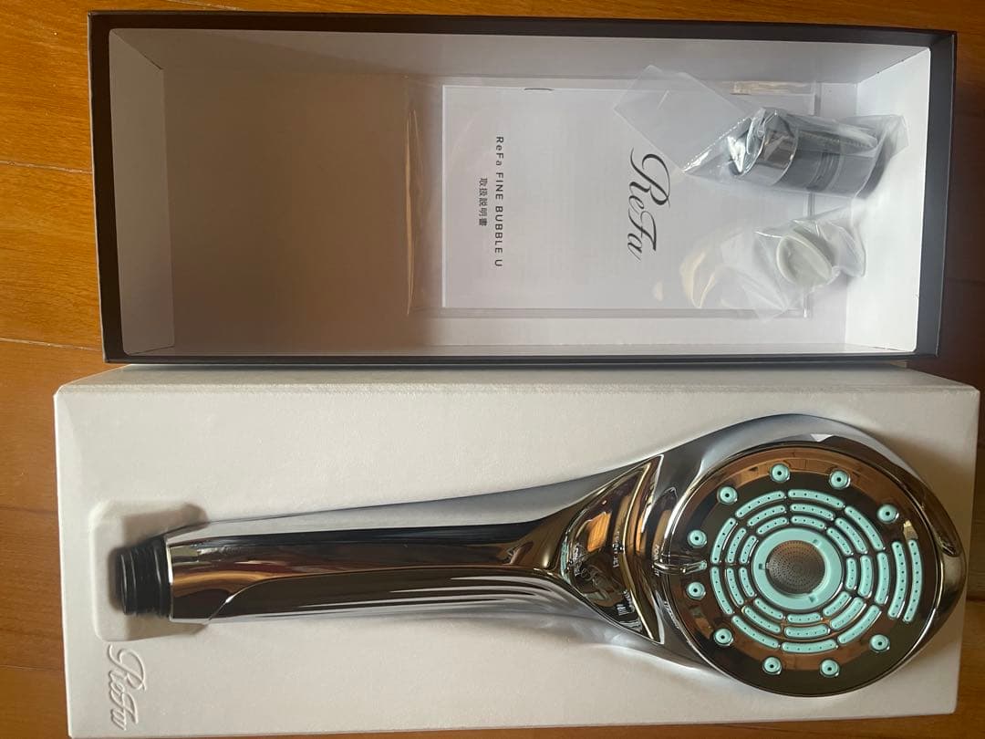 ReFa シャワーヘッド リファファインバブルu シルバー