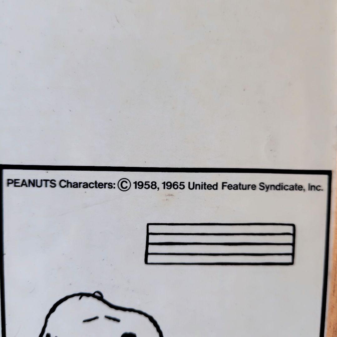 昭和レトロ　ヴィンテージ　SNOOPY　スヌーピー　ボード　64×50㎝