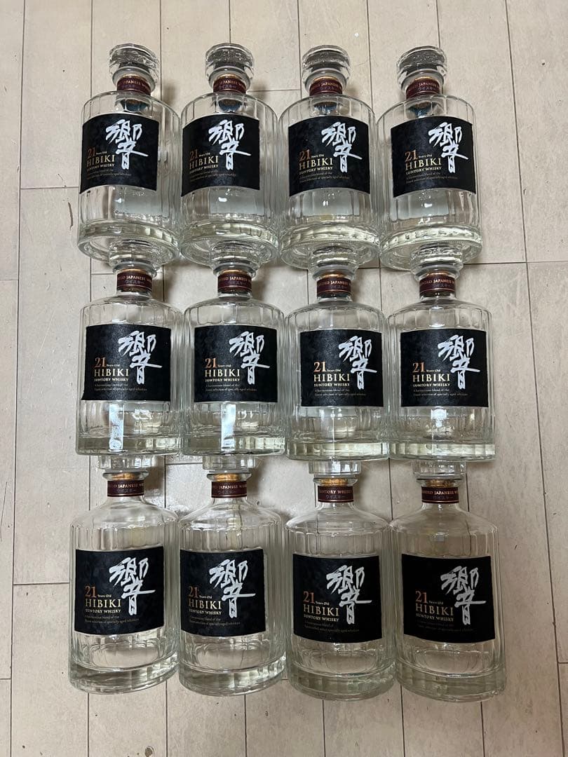 状態良し！サントリー響21年空ビン12本セット