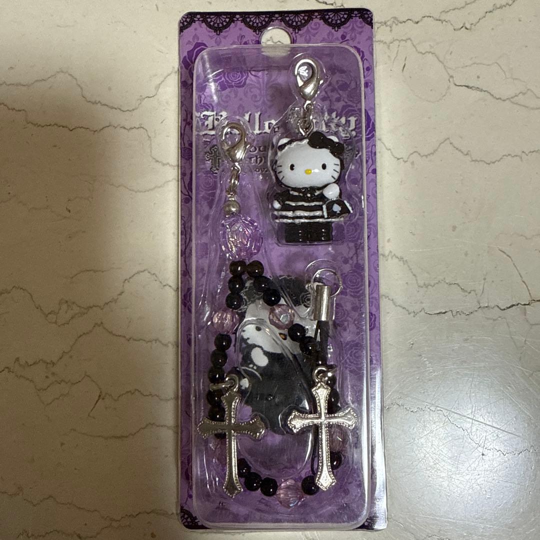 り*ご様 ハローキティ ゴスロリ ストラップ マスコットセット