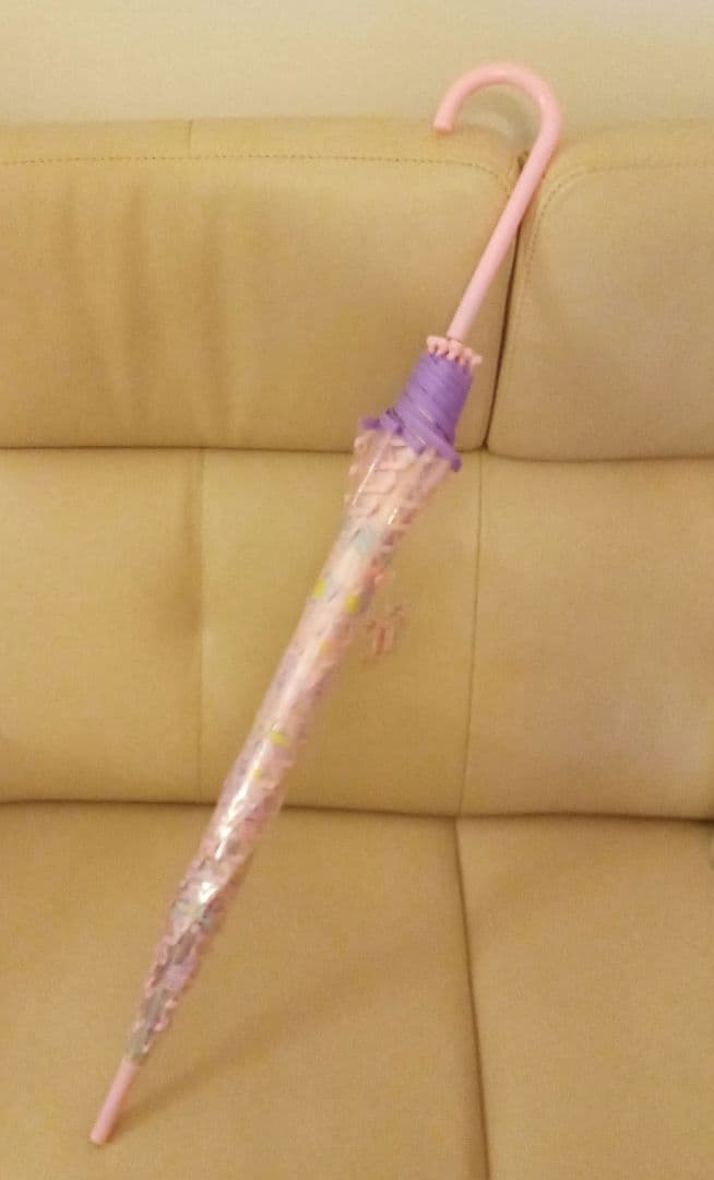 新品　美品　激レア　フレッシュパンチ　ビニール傘　長傘　ファンシー　レトロ