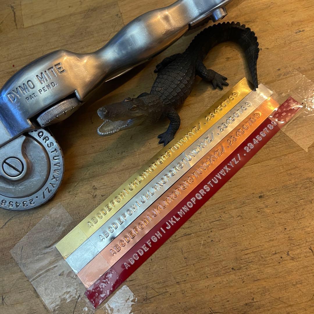 ■製品保証■【クロームと擦れ・機関良好】ダイモ DYMO M-2C 184-7