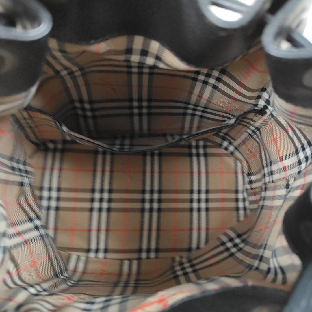 本日限定価格　バーバリー　ショルダーバッグ　ホースロゴ　ノバチェック　巾着