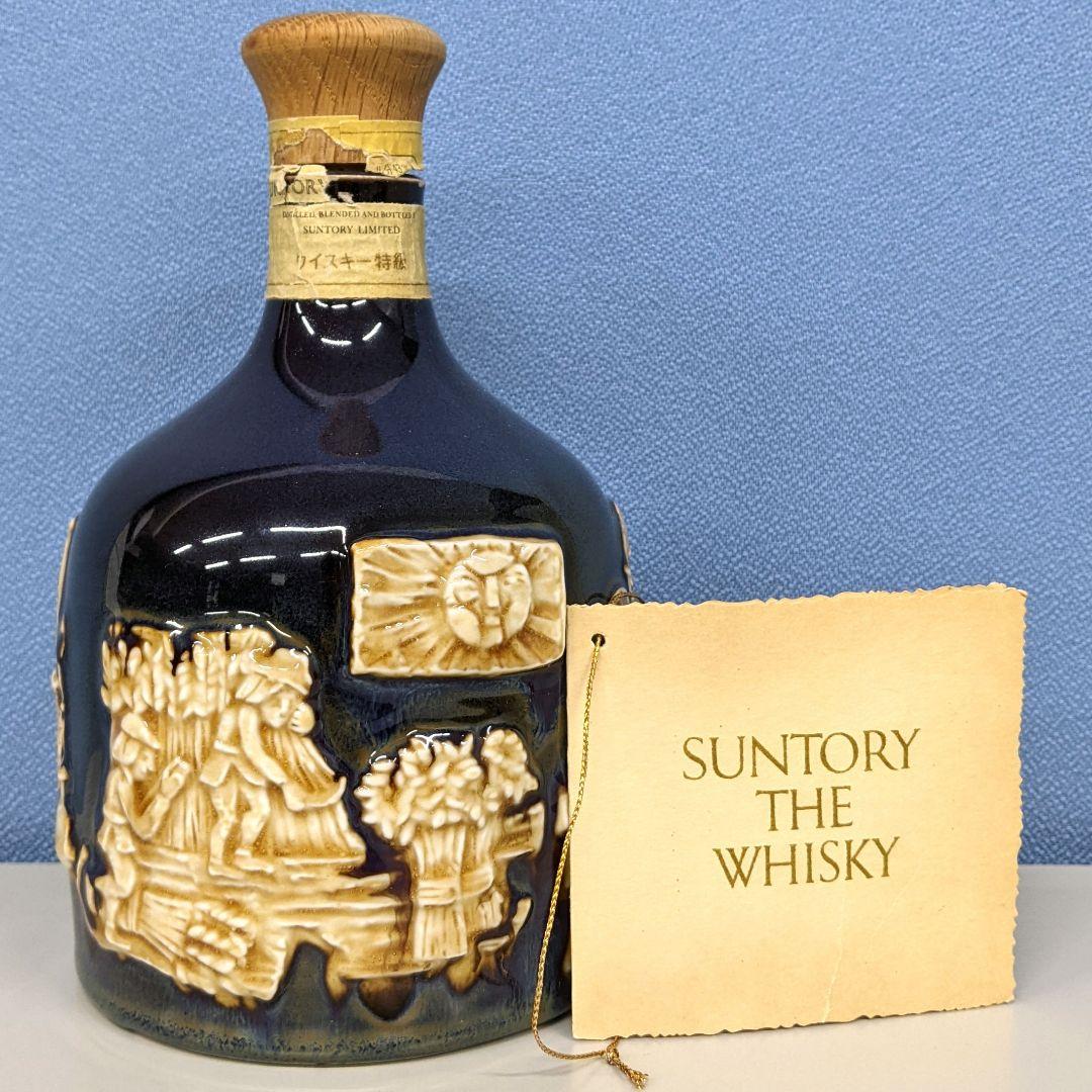 サントリー　ザ・ウイスキー　特級　760ml 43％　コルク折れ　古酒　未開栓