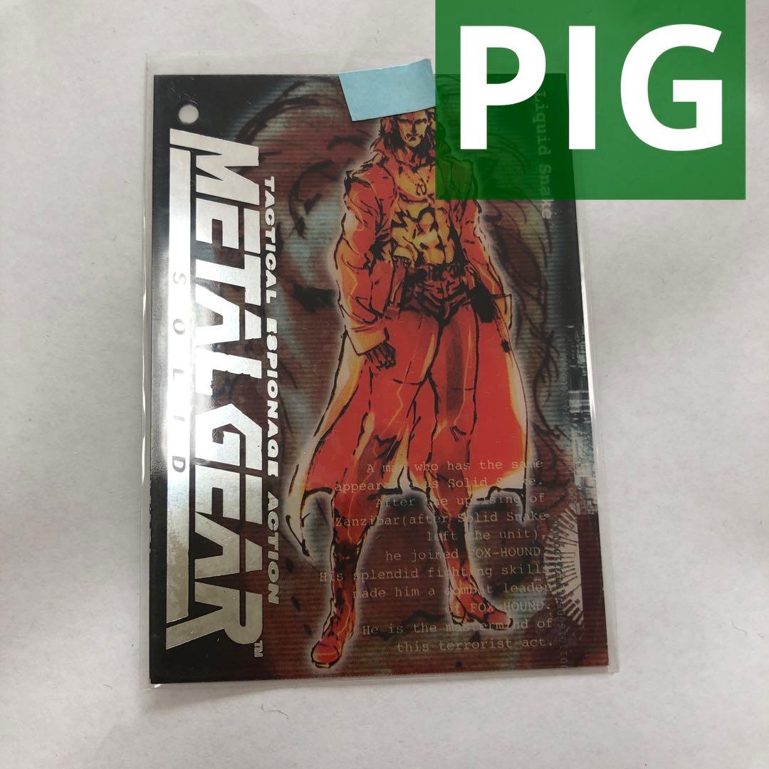 その他 L GEAR SOLID Trading Card #010 PIG