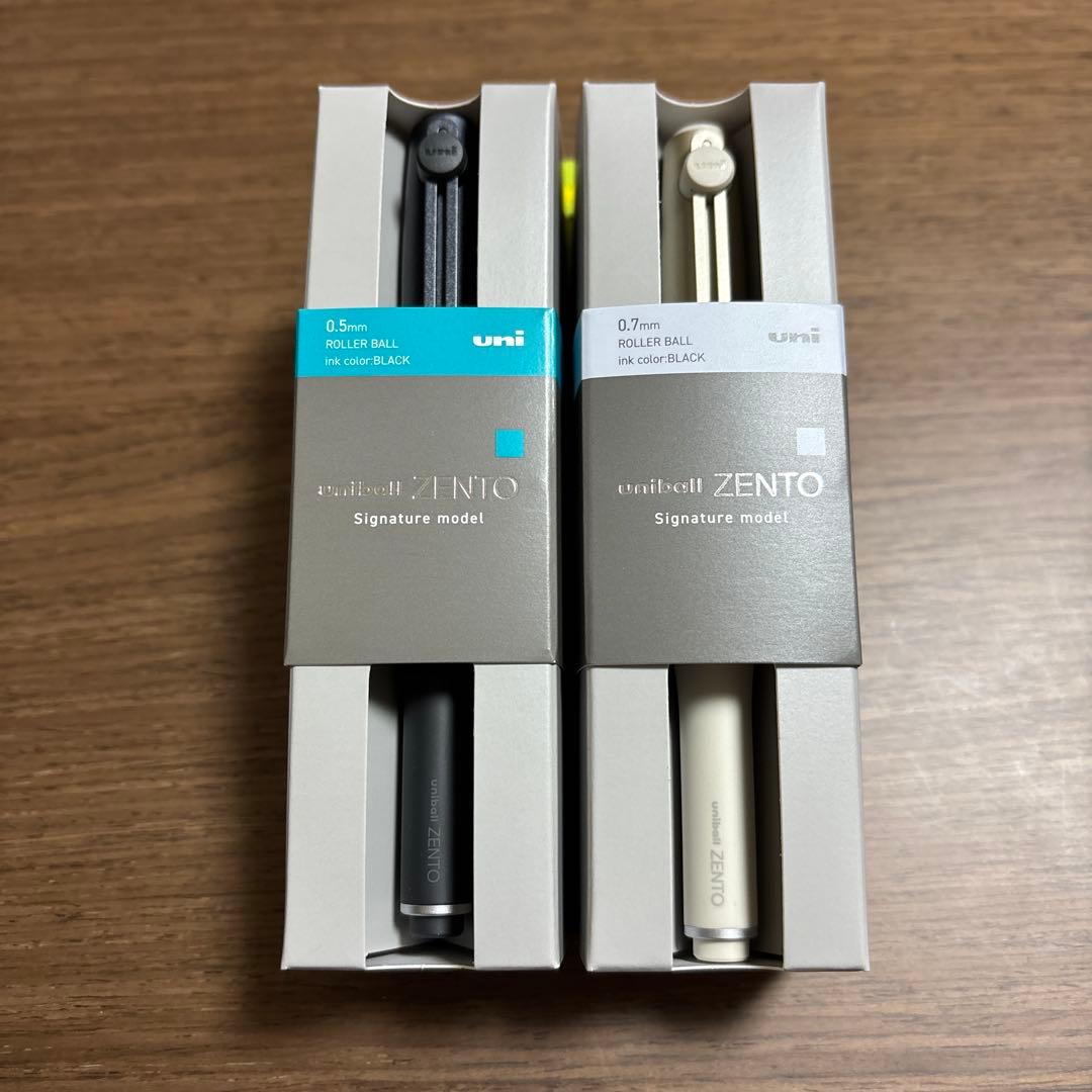 【新品未開封】uniball ZENTO 2本セット