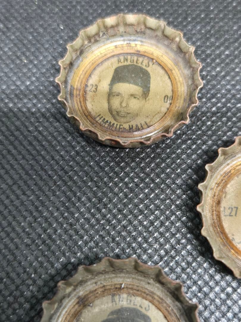 58年前エンジェルス ボトルキャップ 5個セット